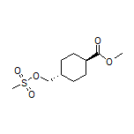 Methyl trans-4-[[(Methylsulfonyl)oxy]methyl]cyclohexanecarboxylate