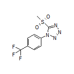 5-(Methylsulfonyl)-1-[4-(trifluoromethyl)phenyl]-1H-tetrazole