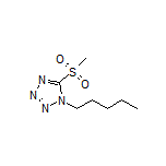 5-(Methylsulfonyl)-1-pentyl-1H-tetrazole