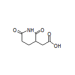 2-(2,6-Dioxo-3-piperidyl)acetic Acid