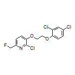 2-Chloro-3-[2-(2,4-dichlorophenoxy)ethoxy]-6-(fluoromethyl)pyridine