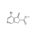 Methyl 4-Bromo-5-oxo-6,7-dihydro-5H-cyclopenta[c]pyridine-6-carboxylate