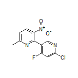 6’-Chloro-4’-fluoro-6-methyl-3-nitro-2,3’-bipyridine