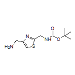 1-[4-(Aminomethyl)-2-thiazolyl]-N-Boc-methanamine