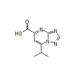 7-异丙基-[1,2,4]三唑并[1,5-a]嘧啶-5-甲酸