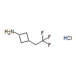 3-(2,2,2-Trifluoroethyl)cyclobutanamine Hydrochloride