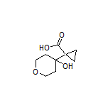 1-(4-Hydroxytetrahydro-2H-pyran-4-yl)cyclopropanecarboxylic Acid