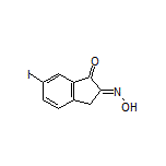 (E)-2-(Hydroxyimino)-6-iodoindane-1-one