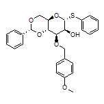 (2R,4aR,6R,7S,8R,8aR)-8-[(4-Methoxybenzyl)oxy]-2-phenyl-6-(phenylthio)hexahydropyrano[3,2-d][1,3]dioxin-7-ol