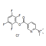 N,N,N-Trimethyl-5-[(2,3,5,6-tetrafluorophenoxy)carbonyl]pyridin-2-aminium Chloride