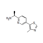 (S)-1-[5-(4-Methyl-5-thiazolyl)-2-pyridyl]ethanamine