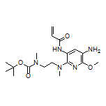 N-[5-Amino-2-[[2-[Boc-(methyl)amino]ethyl](methyl)amino]-6-methoxy-3-pyridyl]acrylamide