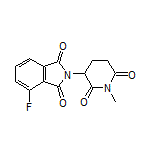 4-Fluoro-2-(1-methyl-2,6-dioxo-3-piperidyl)isoindoline-1,3-dione