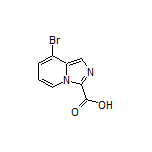 8-Bromoimidazo[1,5-a]pyridine-3-carboxylic Acid