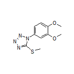 1-(3,4-Dimethoxyphenyl)-5-(methylthio)-1H-tetrazole