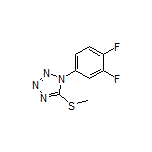 1-(3,4-Difluorophenyl)-5-(methylthio)-1H-tetrazole