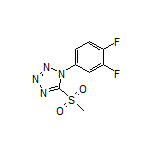 1-(3,4-Difluorophenyl)-5-(methylsulfonyl)-1H-tetrazole