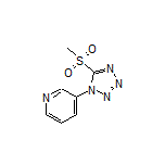 3-[5-(Methylsulfonyl)-1-tetrazolyl]pyridine