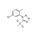 1-(5-Chloro-2-methylphenyl)-5-(methylsulfonyl)-1H-tetrazole