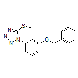 1-[3-(Benzyloxy)phenyl]-5-(methylthio)-1H-tetrazole