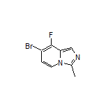 7-Bromo-8-fluoro-3-methylimidazo[1,5-a]pyridine