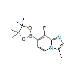 8-Fluoro-3-methylimidazo[1,2-a]pyridine-7-boronic Acid Pinacol Ester