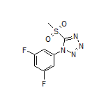 1-(3,5-Difluorophenyl)-5-(methylsulfonyl)-1H-tetrazole