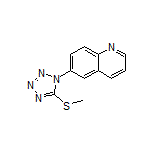 6-[5-(Methylthio)-1-tetrazolyl]quinoline