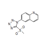 6-[5-(Methylsulfonyl)-1-tetrazolyl]quinoline