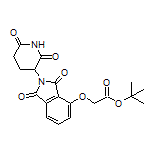 tert-Butyl 2-[[2-(2,6-Dioxo-3-piperidyl)-1,3-dioxo-4-isoindolinyl]oxy]acetate