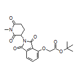 tert-Butyl 2-[[2-(1-Methyl-2,6-dioxo-3-piperidyl)-1,3-dioxo-4-isoindolinyl]oxy]acetate