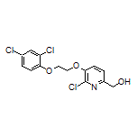 [6-Chloro-5-[2-(2,4-dichlorophenoxy)ethoxy]-2-pyridyl]methanol