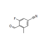 3-Fluoro-4-formyl-5-methylbenzonitrile