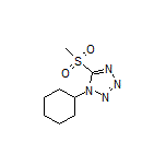 1-Cyclohexyl-5-(methylsulfonyl)-1H-tetrazole