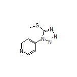 4-[5-(Methylthio)-1-tetrazolyl]pyridine