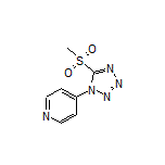 4-[5-(Methylsulfonyl)-1-tetrazolyl]pyridine