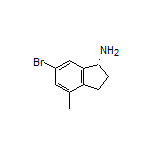 (R)-6-Bromo-4-methylindane-1-amine