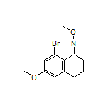 8-Bromo-6-methoxy-3,4-dihydronaphthalen-1(2H)-one O-Methyl Oxime