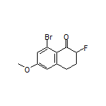 8-Bromo-2-fluoro-6-methoxy-3,4-dihydronaphthalen-1(2H)-one