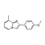 2-(4-Methoxyphenyl)-8-methylimidazo[1,2-a]pyridine