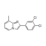 2-(3,4-Dichlorophenyl)-8-methylimidazo[1,2-a]pyridine