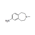 3-Methyl-2,3,4,5-tetrahydro-1H-benzo[d]azepin-7-amine