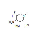 3,3-Difluoro-1-methylpiperidin-4-amine Dihydrochloride