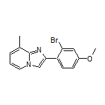 2-(2-Bromo-4-methoxyphenyl)-8-methylimidazo[1,2-a]pyridine