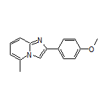 2-(4-Methoxyphenyl)-5-methylimidazo[1,2-a]pyridine