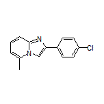 2-(4-Chlorophenyl)-5-methylimidazo[1,2-a]pyridine