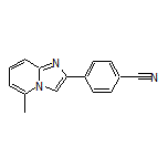 4-(5-Methylimidazo[1,2-a]pyridin-2-yl)benzonitrile