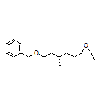 3-[(S)-5-(Benzyloxy)-3-methylpentyl]-2,2-dimethyloxirane