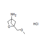 1-(Methoxymethyl)-2-oxabicyclo[2.1.1]hexan-4-amine Hydrochloride