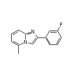 2-(3-Fluorophenyl)-5-methylimidazo[1,2-a]pyridine